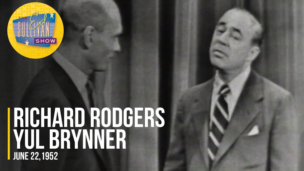 Richard Rodgers & Yul Brynner 