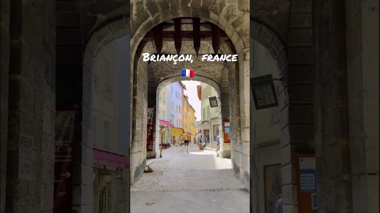 MAGICAL city of BRIAN&Ccedil;ON , France #travel #france #brian&ccedil;on #travelfrance #shortsfeed #viral