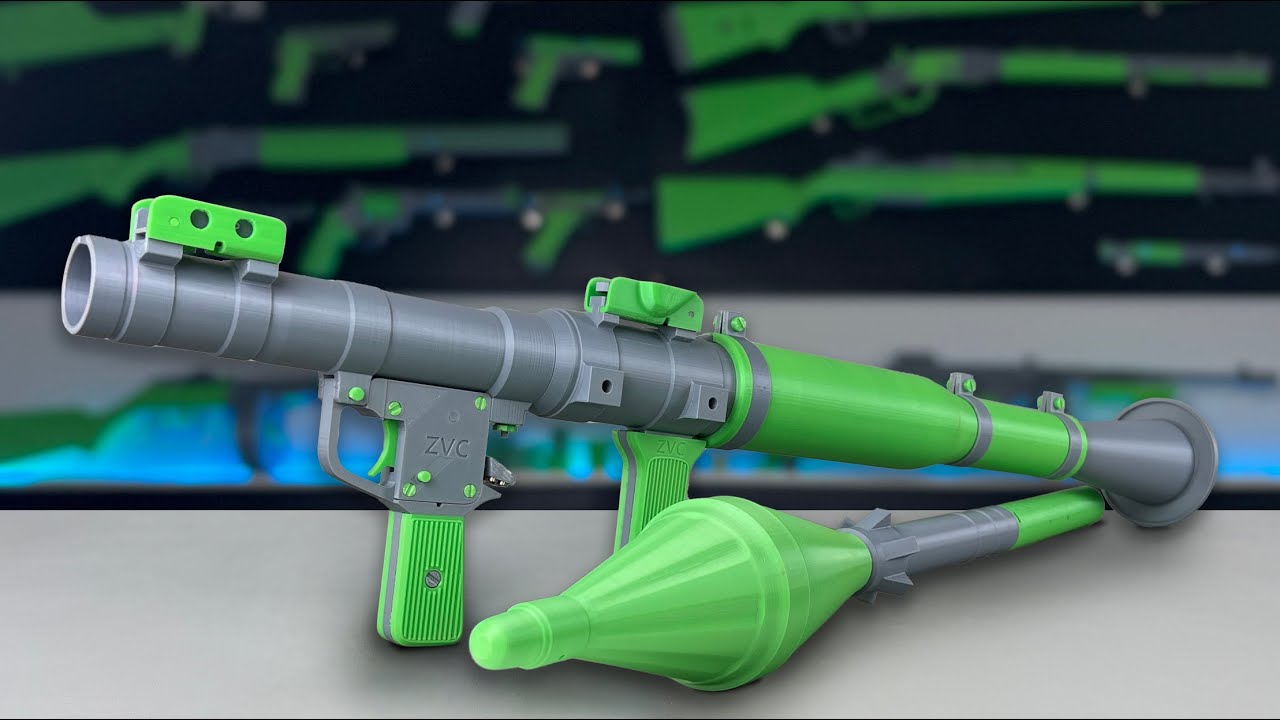 3d printing toys  RPG 7 （Creality K1 max）