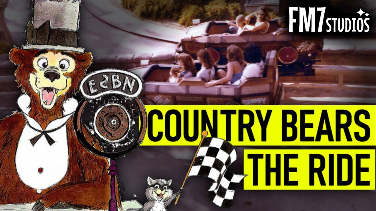 Disneyland ALMOST SAVED The COUNTRY BEARS! Disneyland’s Unbuilt Country Bear Jamboree Race Ride