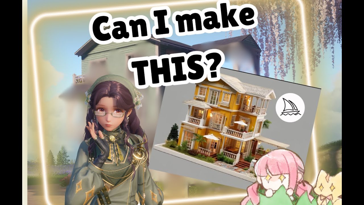 Infinity Nikki Archive of Joy #2 Build With Me – MidJourney Villa ✨