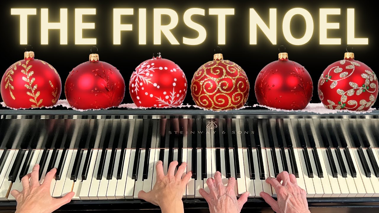 The First Noel Piano Duet | Christmas Piano Cover + Sheet Music