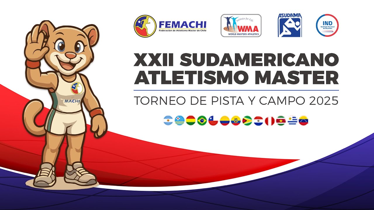 XXII Sudamericano Atletismo Master 2025 - Día 2