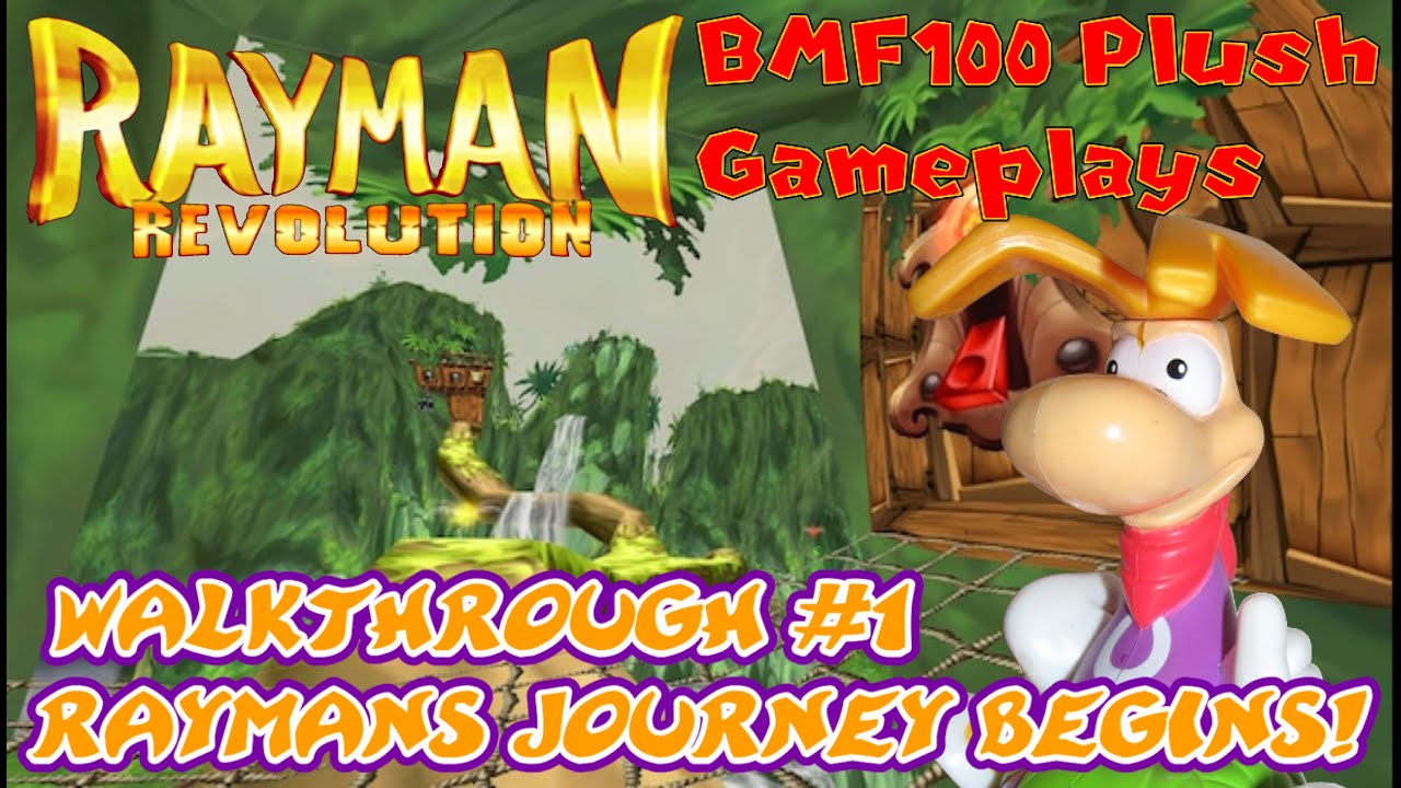 BMF100 Plush Gameplays: Rayman Revolution PlayStation 2 Walkthrough #1 (w/ CYL)