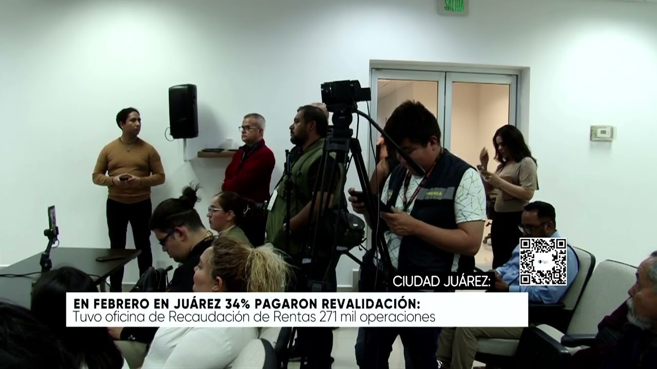 En Febrero en Juárez 34% pagaron revalidación