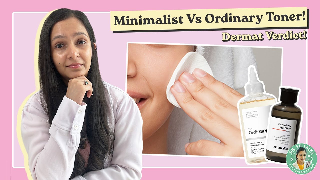Minimalist vs The Ordinary Glycolic Acid Toner | Which is Best for Your Skin? Dermatologist Reviews