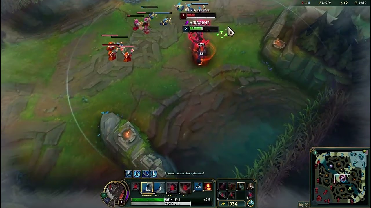Yasuo vs Yasuo 1v1 Low elo vs High elo (am the low elo one)