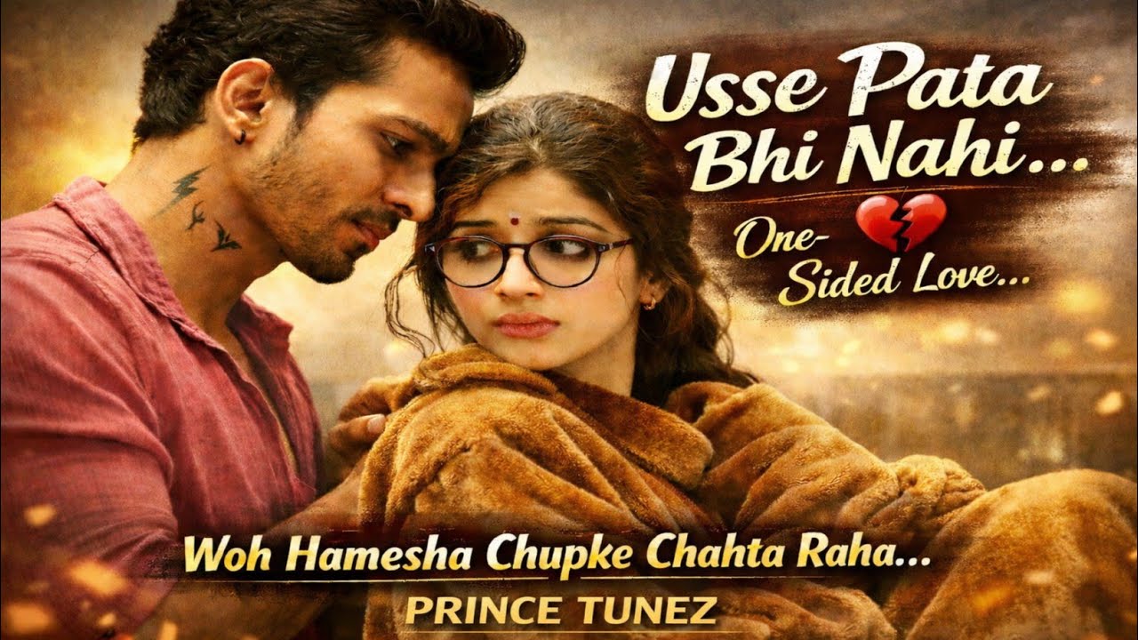 Usse Pata Bhi Nahi 💔 | One Sided Love Song | Heart Touching Hindi Song | Prince Tunez