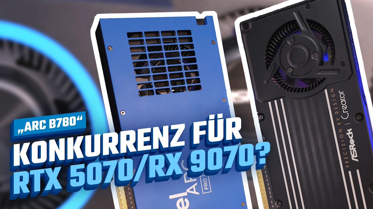 Arc &bdquo;B780&ldquo; im Test: Intels st&auml;rkste Grafikkarte &uuml;bertaktet!