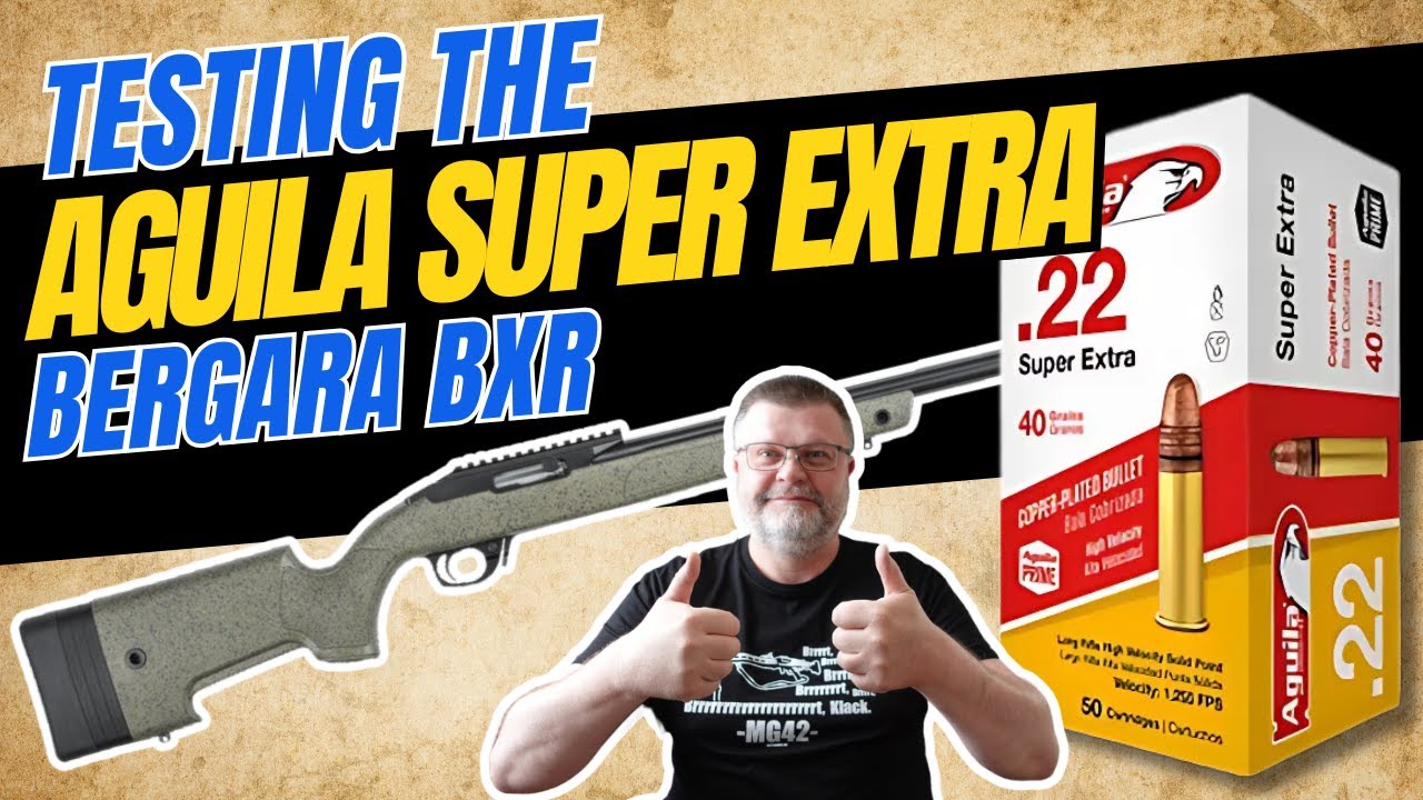 Aguila .22LR Super Extra Tested at 50 Yards: Is Mexican Ammo Worth the Shot? 🇲🇽