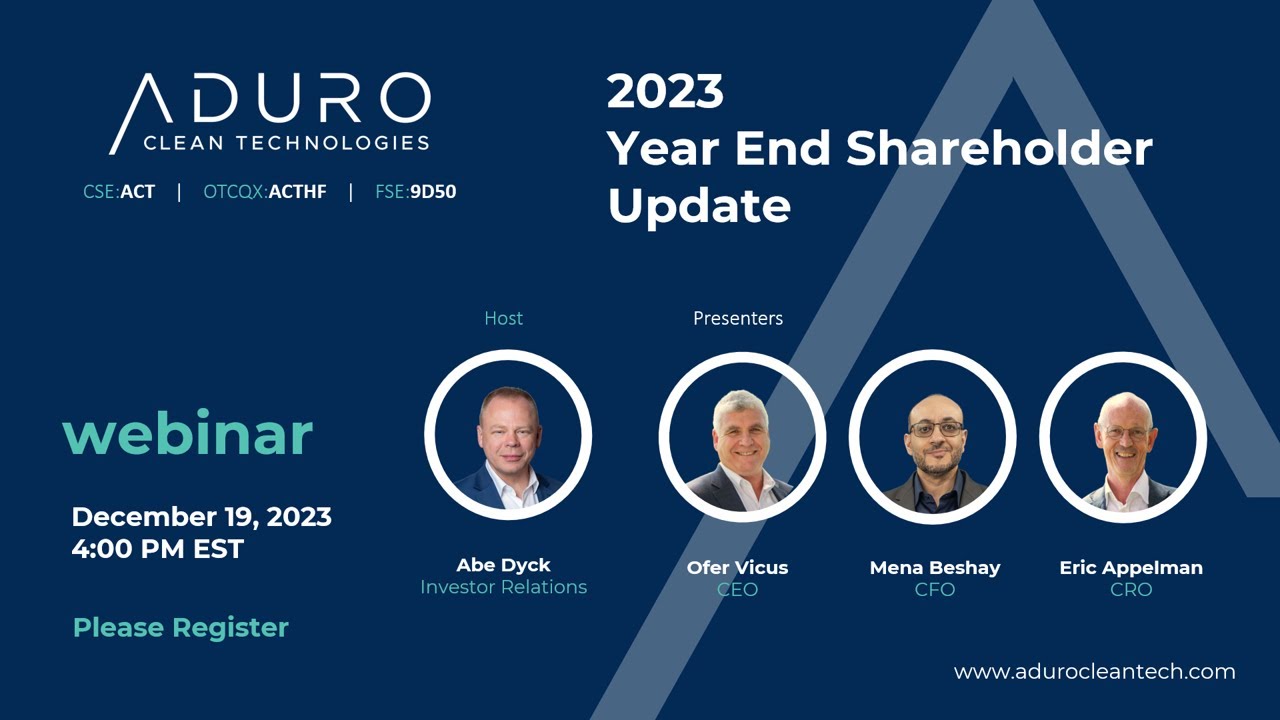 2023 Year End Shareholder Update