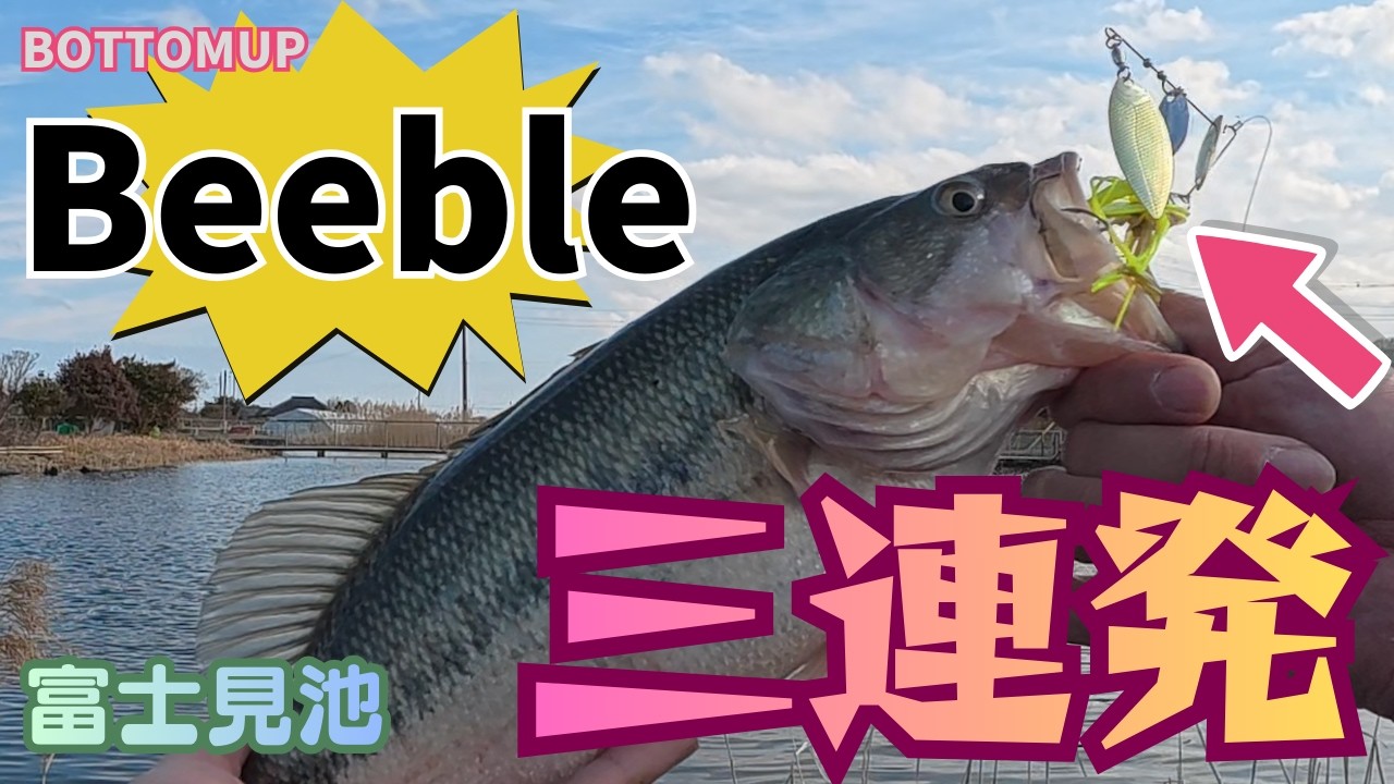 富士見池は冬でもスピナーベイトが釣れるらしい。