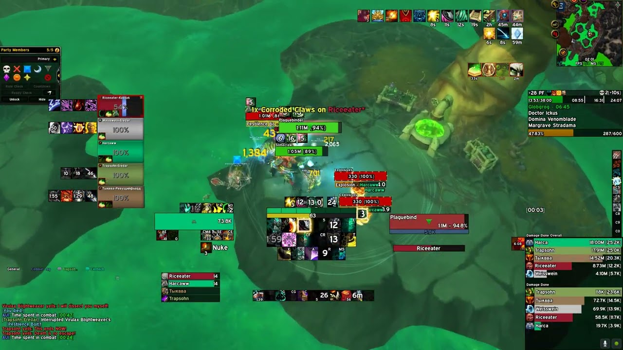 +28 Plaguefall | 23K DPS | Windwalker Monk 9.2 POV