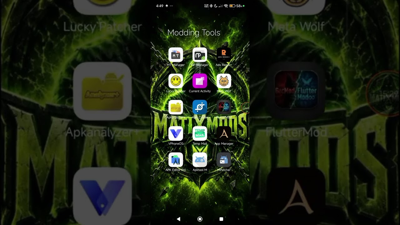 How to Mod Apex Launcher app | Educational Purposes Only | #modding #ncs #tutorial #timelapse 