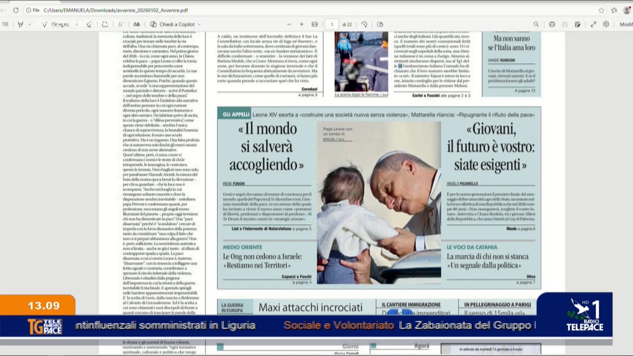 TeleRadioPace è in diretta