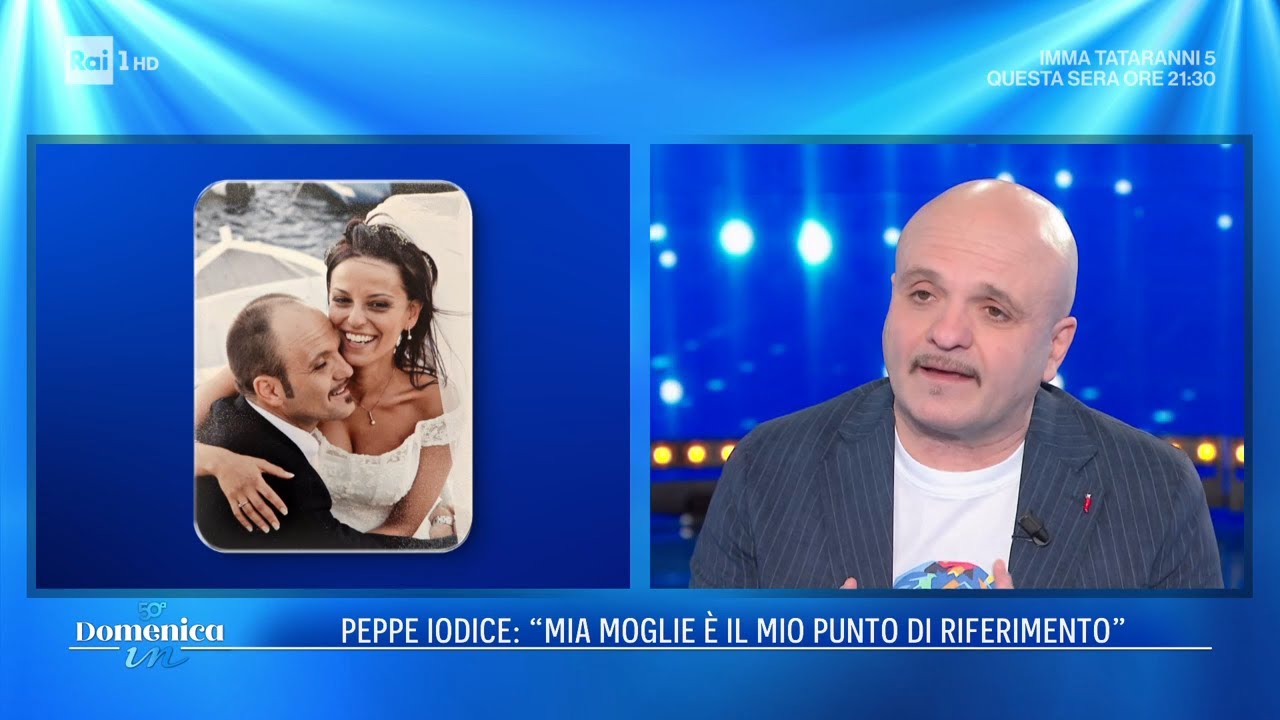 Peppe Iodice, il rapporto con la famiglia - Domenica In  22/03/2026
