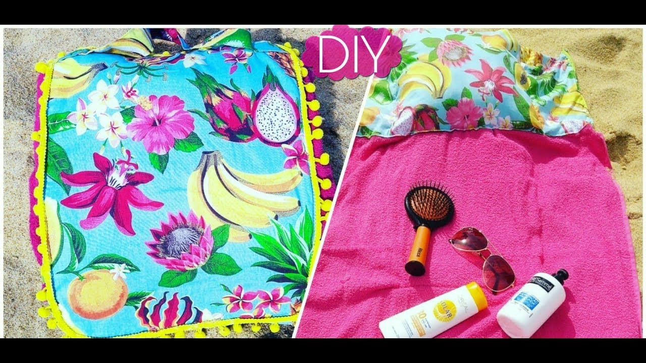DIY: BOLSA TOALHA DIFERENTE E SUPER UTILITÁRIA- DAIANE PIRES