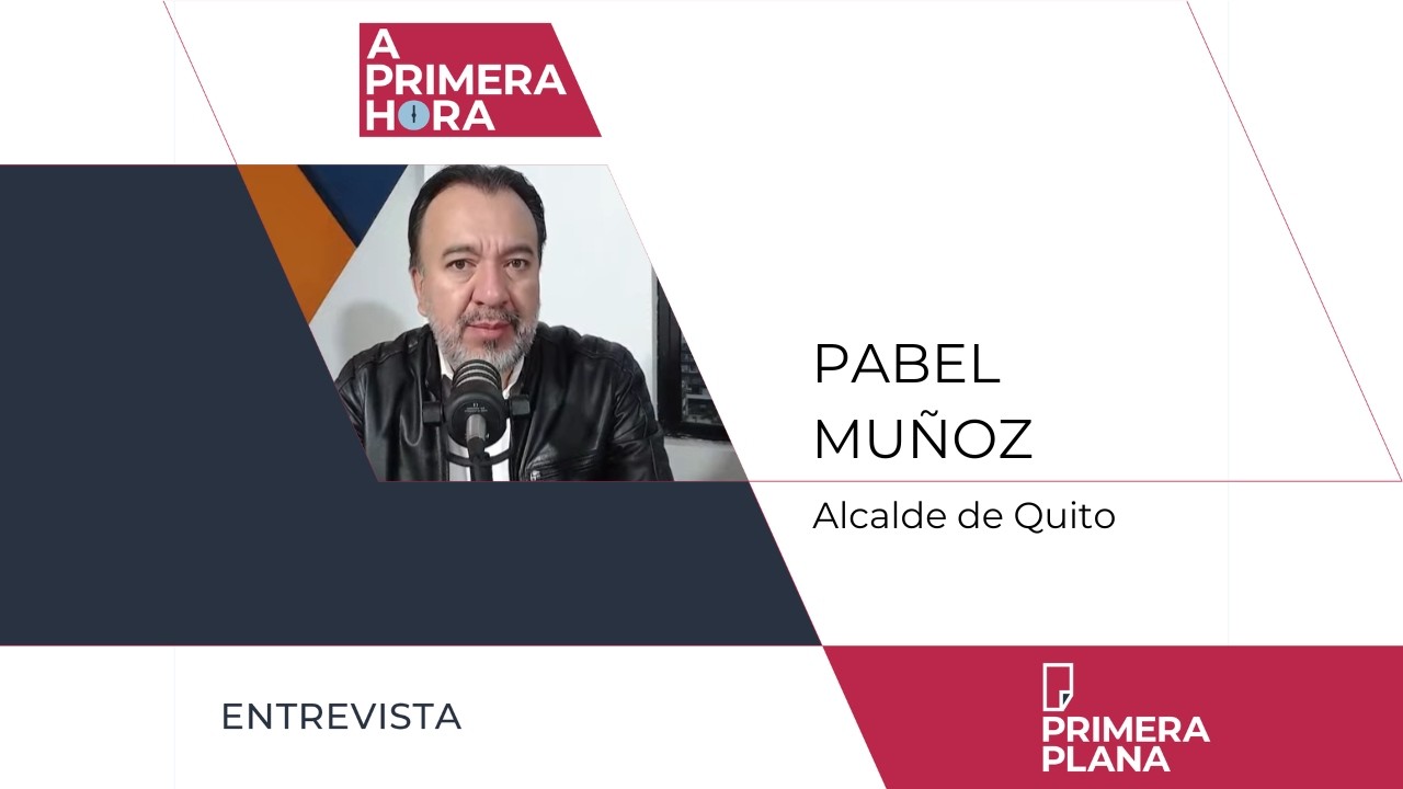 PABEL MUÑOZ.  ALCALDE DE QUITO