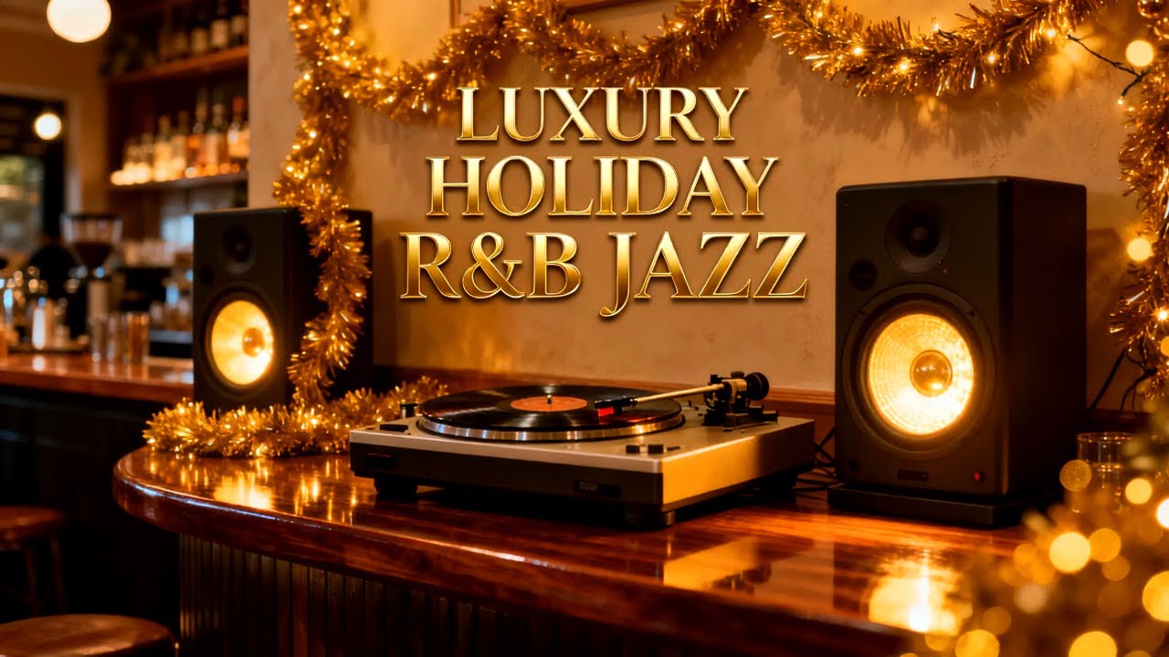 Warm Rainy Jazz and Soulful RnB for Evening Focus | Cozy November Caf&eacute; Ambience for Study