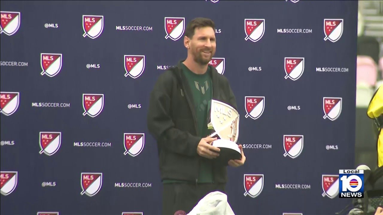 Inter Miami celebrates Messi Cup after MLS Cup