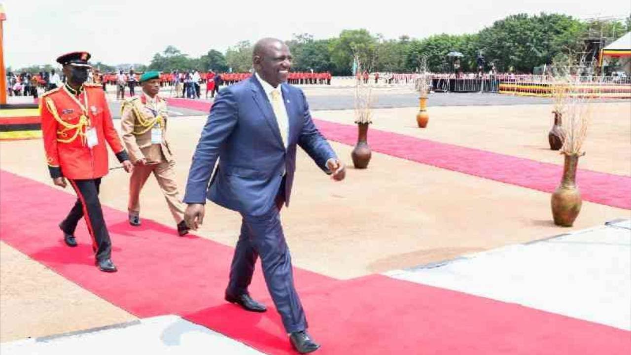 Live : President Ruto Arrival in Addis Ababa for the African Union Summit.