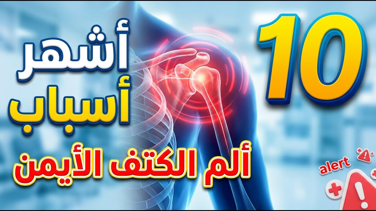 اشهر ١٠ اسباب وراء الم مفصل الكتف الايمن
