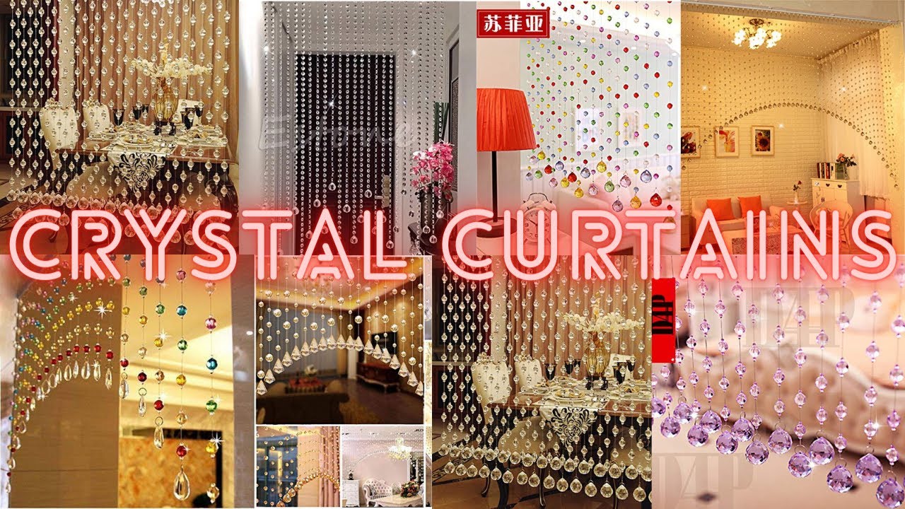 8 Acrylic Crystal Beads Designer Curtains for Devider, Baramda, Doors, Windows for Home Decoration
