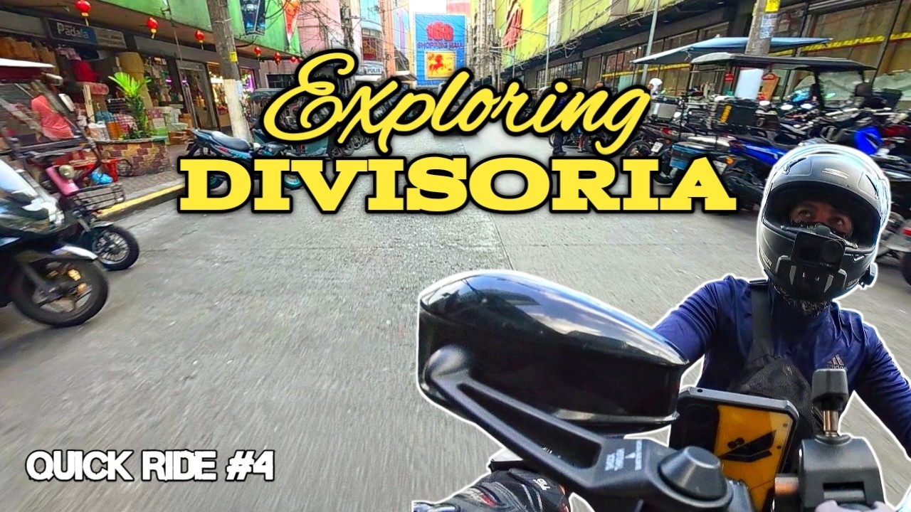 DIVISORIA | Eat and Explore in Divisoria Manila | QUICK RIDE # 4