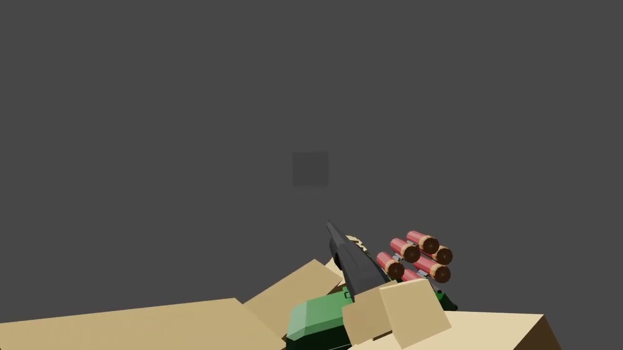 Belt-Fed Pump Action Shotgun (Cursed)