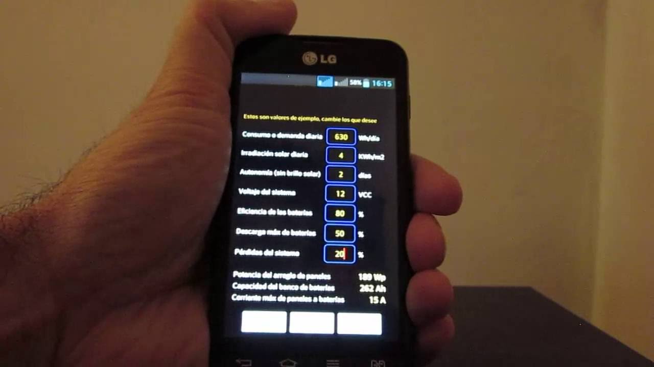 Cómo usar la app FV Calc para cálculo fotovoltaico en Android