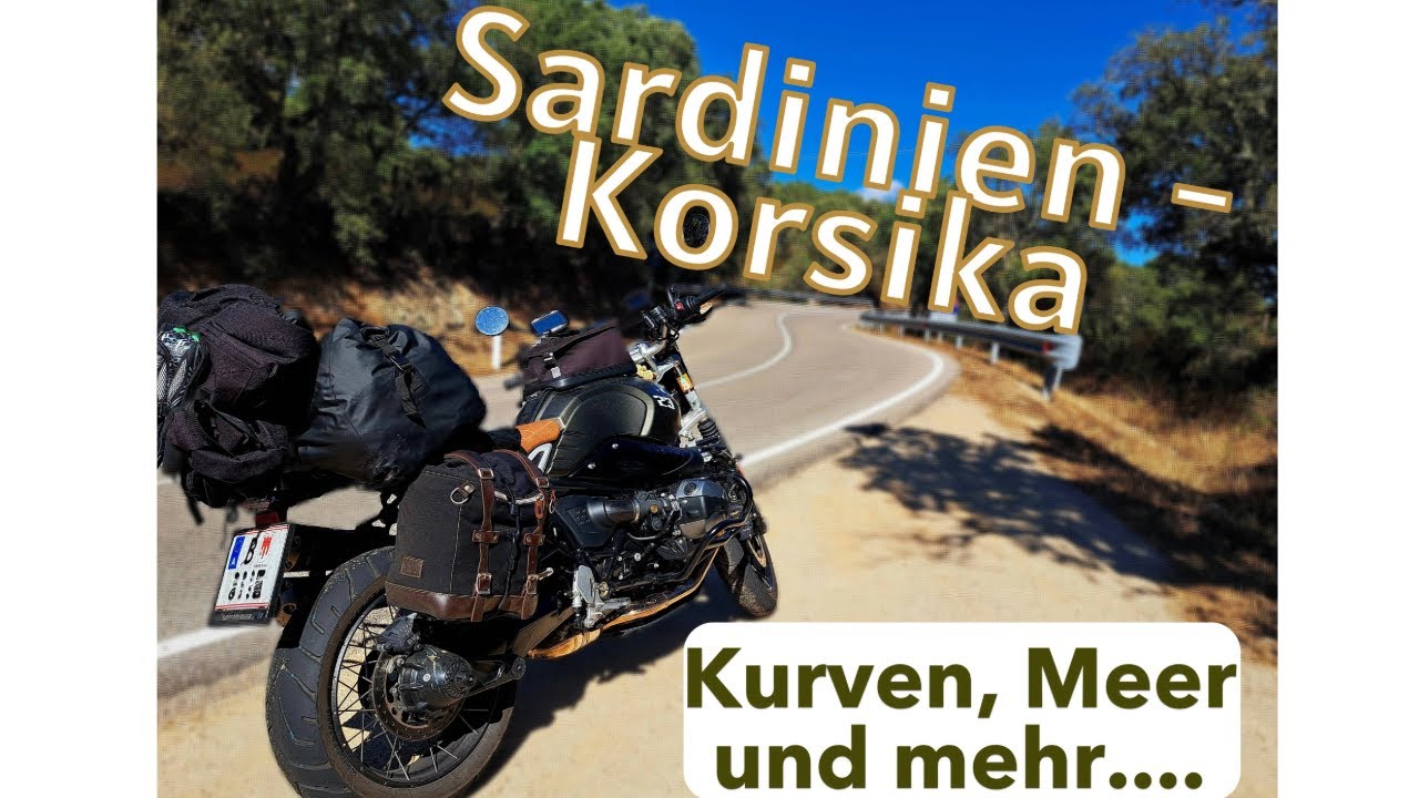 Sardinien - Korsika, Roadtrip mit der BMW R nineT und Freunden.