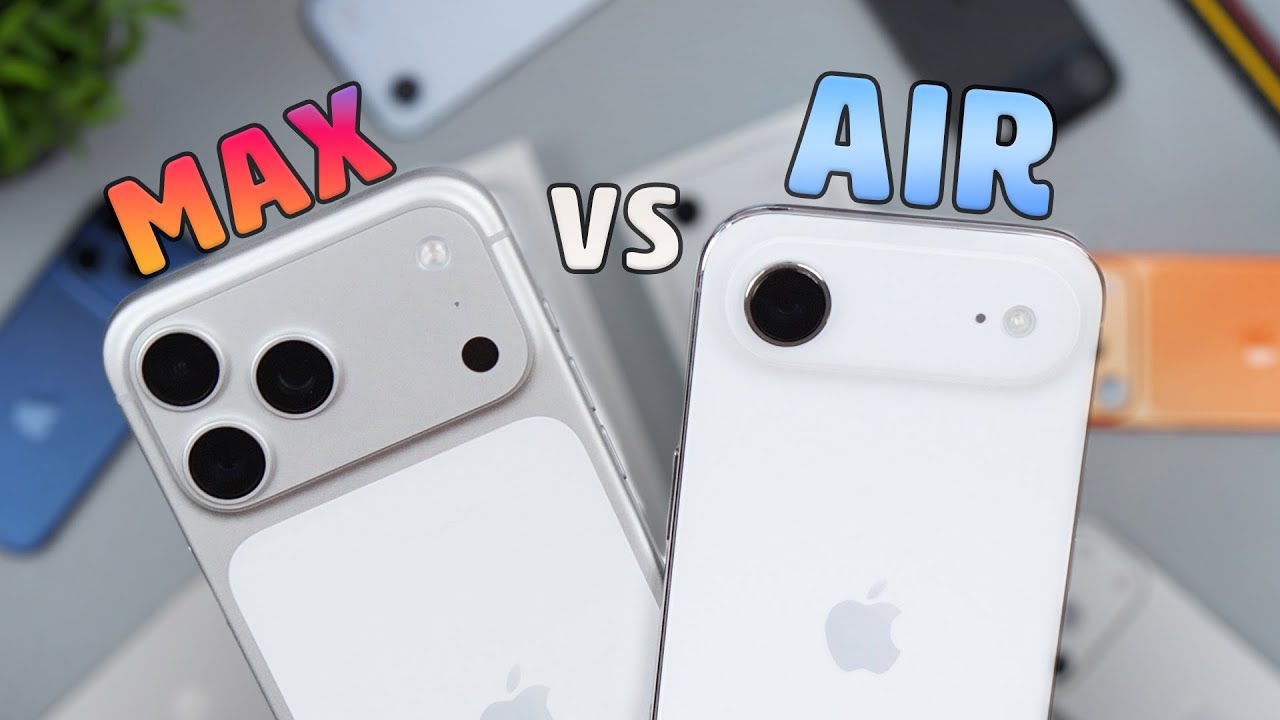 iPhone 17 Pro Max против iPhone Air через неделю: что я на самом деле думаю!