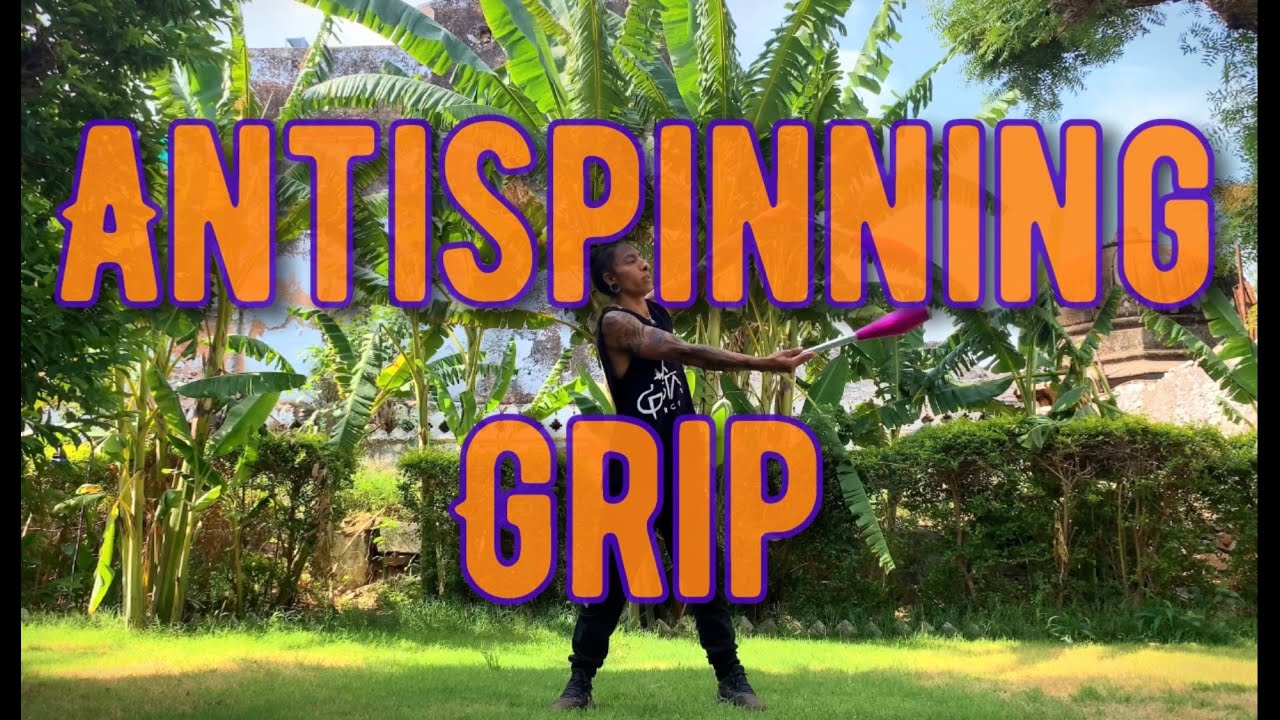 ANTISPINNING GRIP ( juggling clubs )