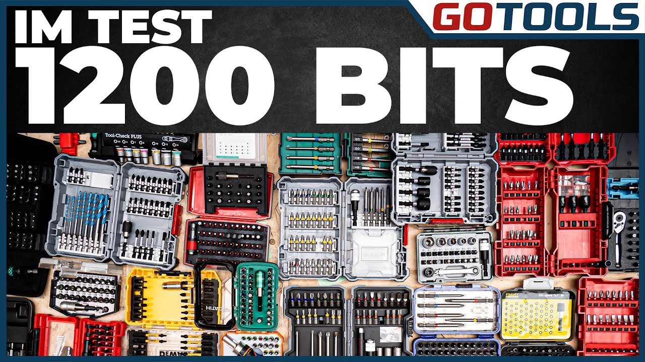 Der GROSSE BIT-Set TEST | Wera, Bosch, Milwaukee, Metabo, Makita, Hilti, uvm. | inkl. Verlosung