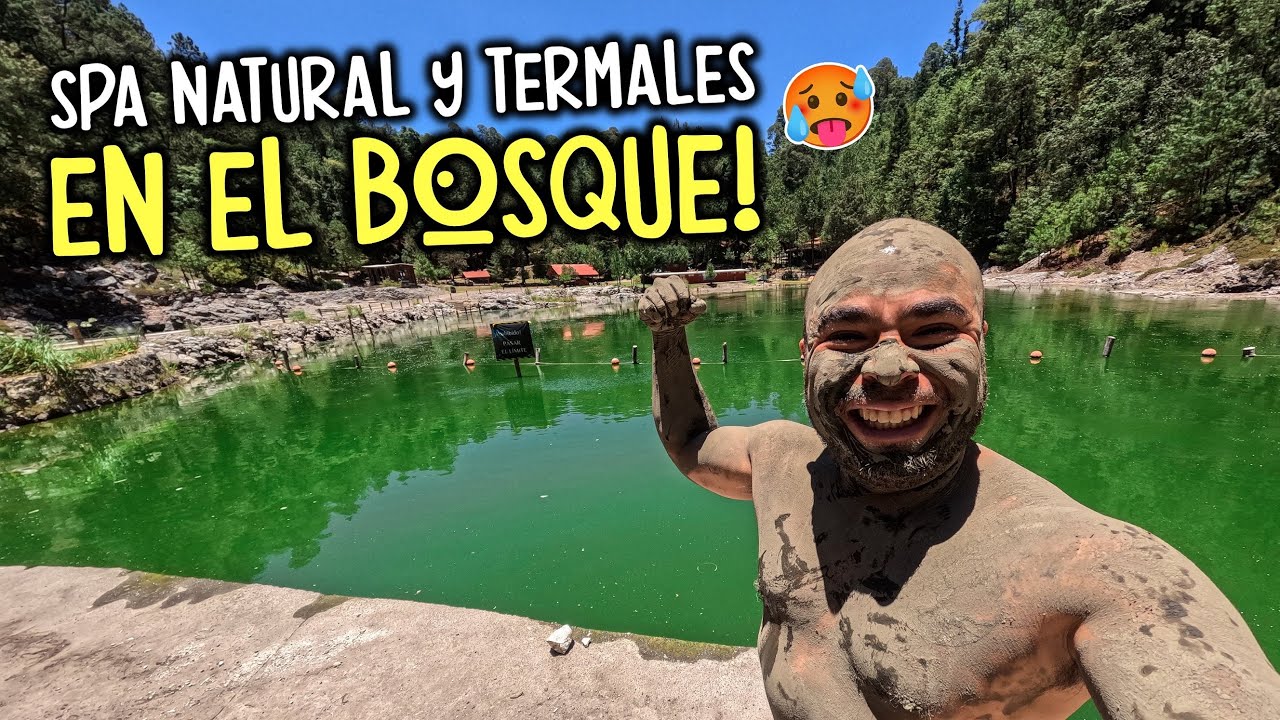 Los Azufres AGUAS TERMALES  en medio del Bosque 🥵