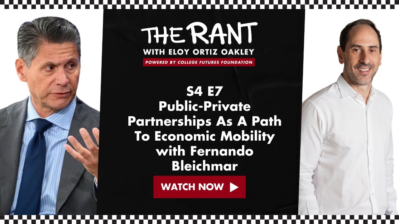 Public-Private Partnerships As A Path To Economic Mobility with Fernando Bleichmar