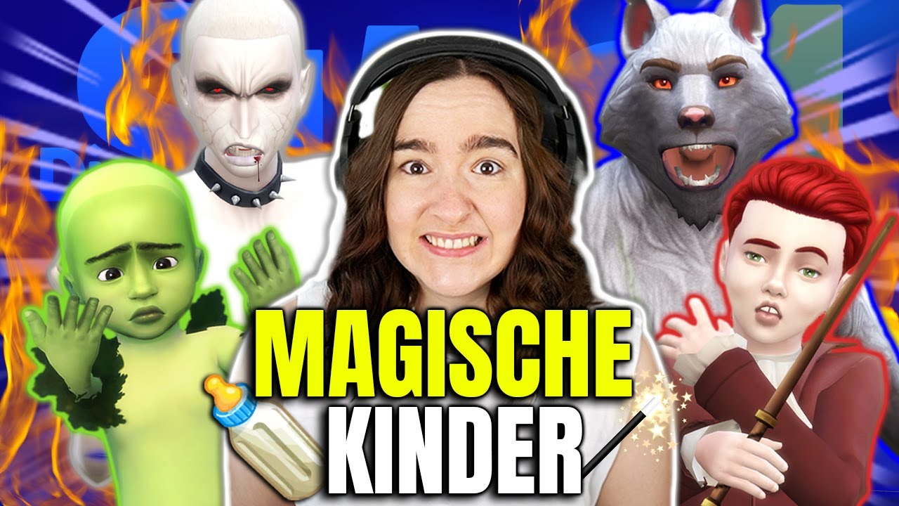 Sims 4 ABER ich *muss* ALLE OKKULTEN BABYS groß ziehen?! 😱😳 Nesmeralda