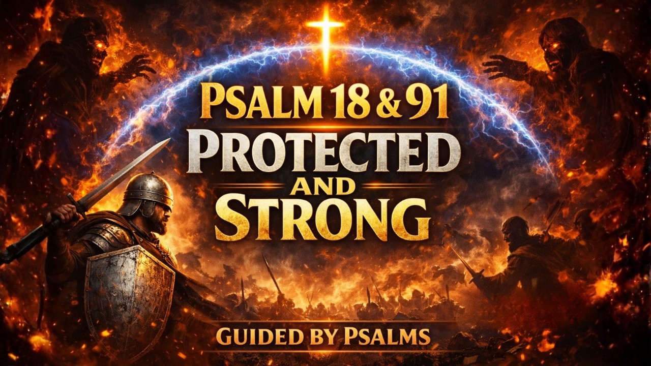 ⚔️ A Prayer of Covering — Psalm 18 + 91 for Protection and Strength