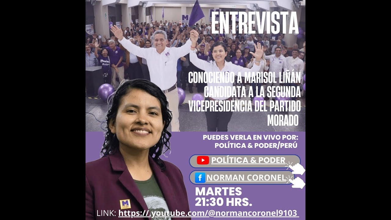 Quién es Marisol Liñán y qué propone en el Partido Morado