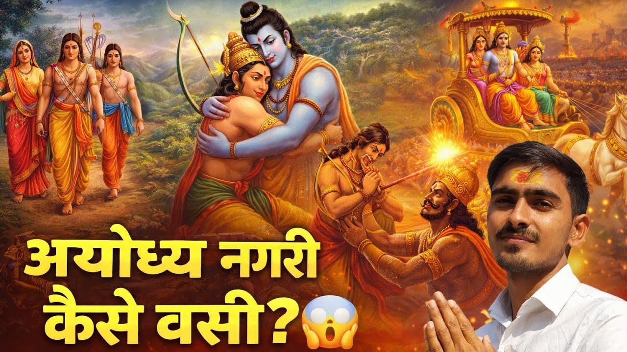 अयोध्या नगरी कैसे बसी?😱अयोध्या का सम्पूर्ण इतिहास 😨 | सत्य क्या है?🤔||🔱JAY SHREE RAM 🔱