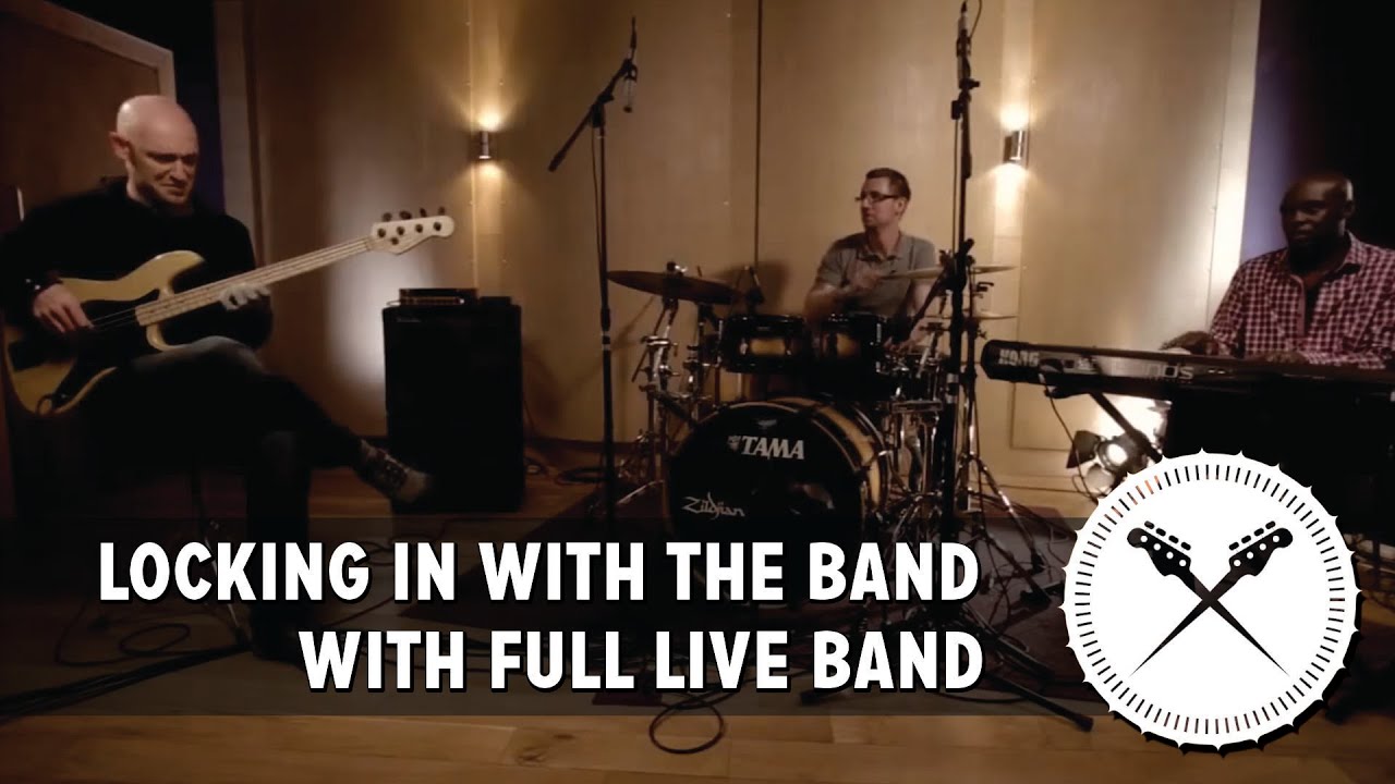 Locking In With The Band (with full live band!) // Scott's Bass Lessons