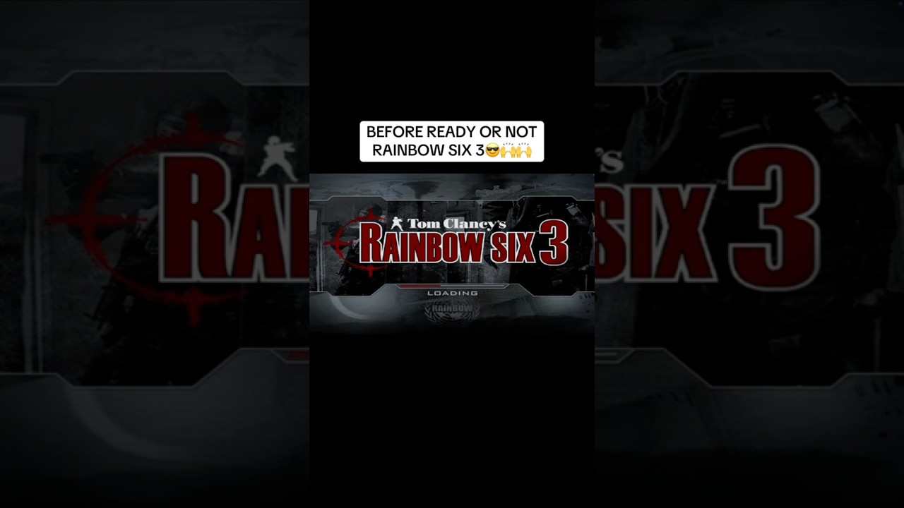 Ready or Not or Rainbow Six!!?🙌🙌🙌 #gaming #videogames #viral #playstation #xbox #nostalgia #fyp