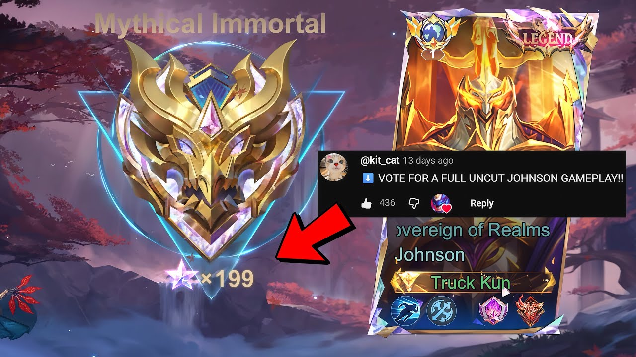 NO CUT FULL GAMEPLAY!! TOP 1 GLOBAL JOHNSON IN SOLO QUE!!