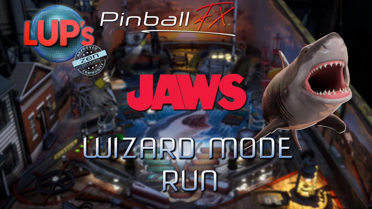 Pinball FX 🌏 Universal Pinball: Jaws Pinball ► Wizard Mode Run