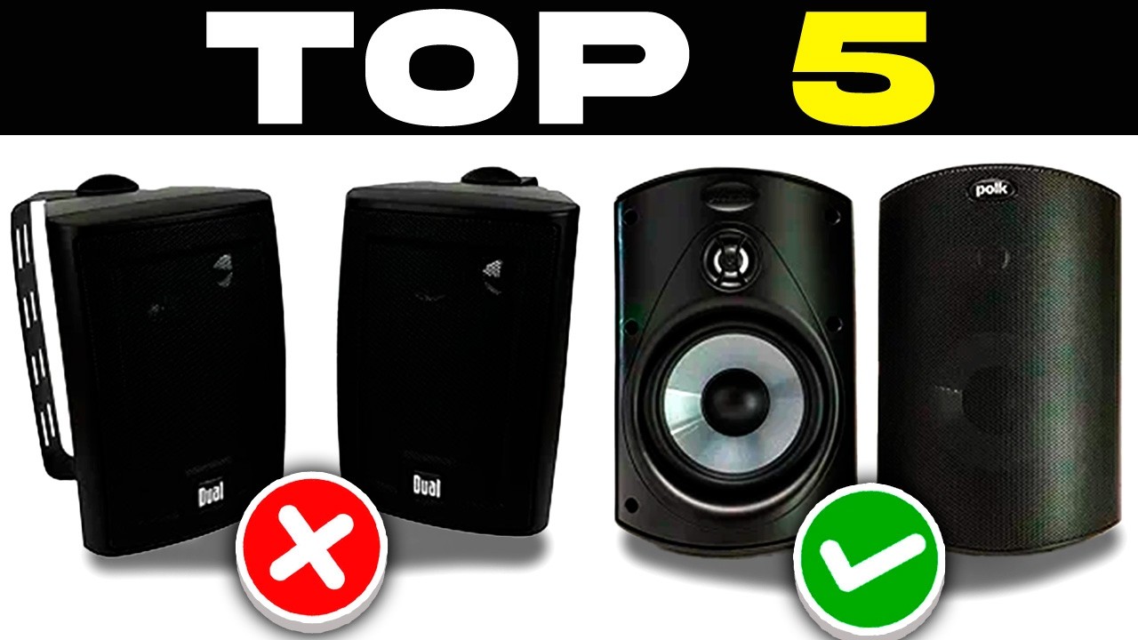TOP 5 BEST WALL MOUNTED SPEAKERS 2026 | Affordable Home Theater AUDIO on AMAZON