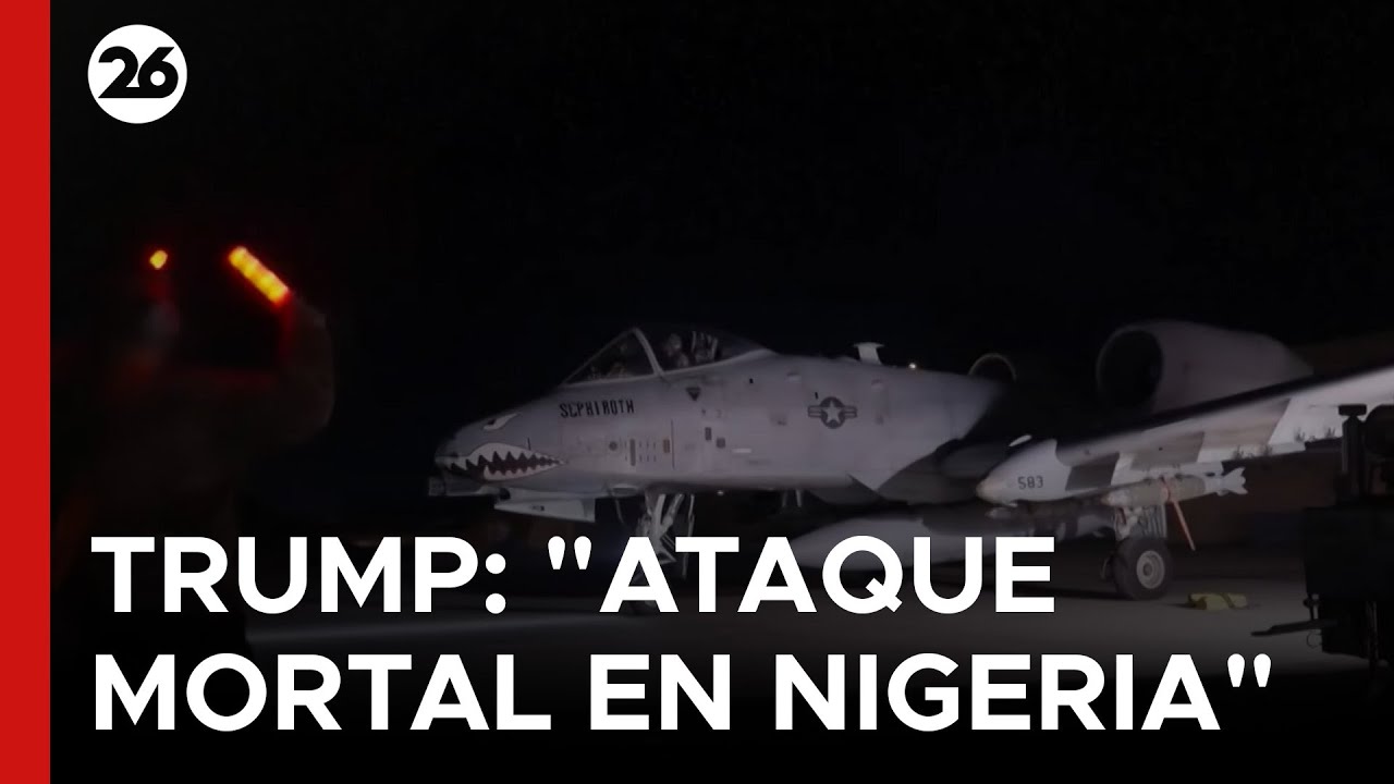 🚨 EEUU bombardea posiciones del Estado Islámico en Nigeria.
