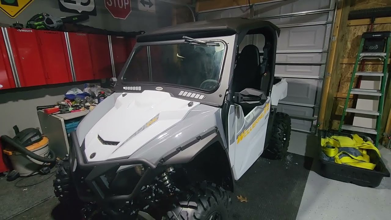 Yamaha Wolverine x2 1000 rspec EMP Windshield