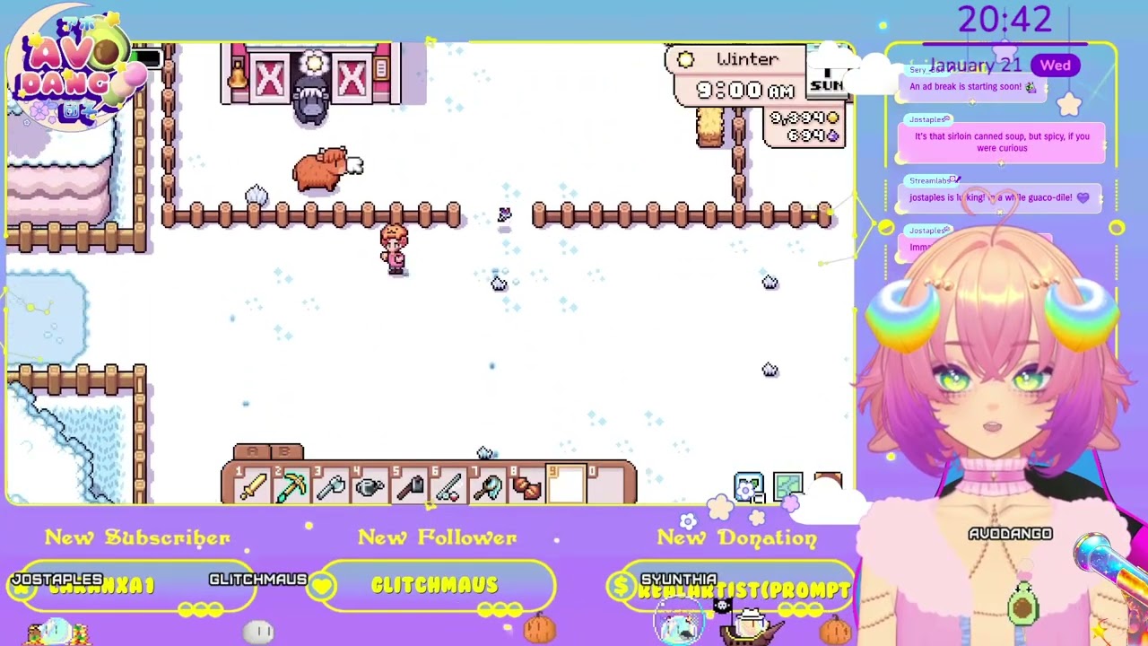 Road to 1k! more fields of mistria because my brain is rotted  !command !positio (Part 7/18)