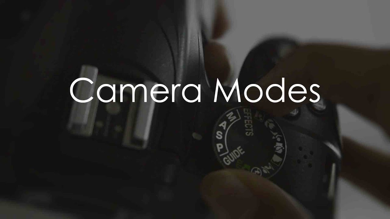Different modes in camera Explained | Dslr Basics