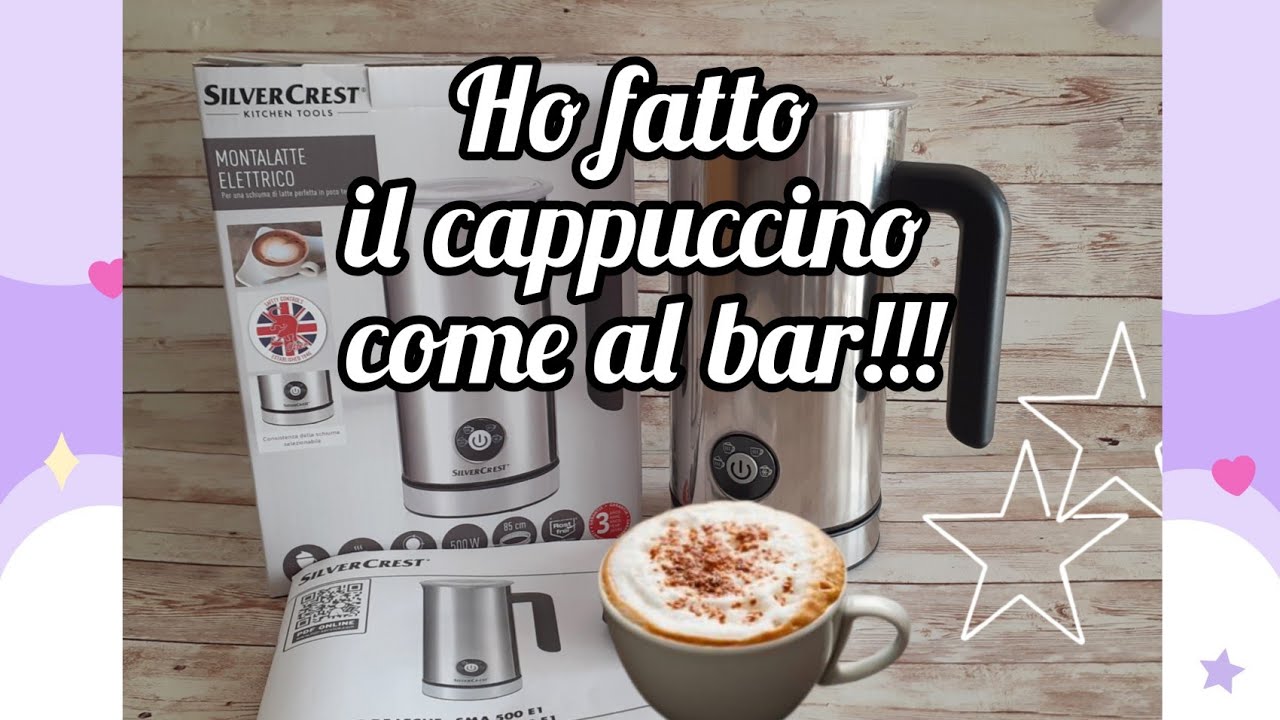 🥛☕Cappuccino con Montalatte SilverCrest LIDL 💫Recensione💫e provo con voi🤩